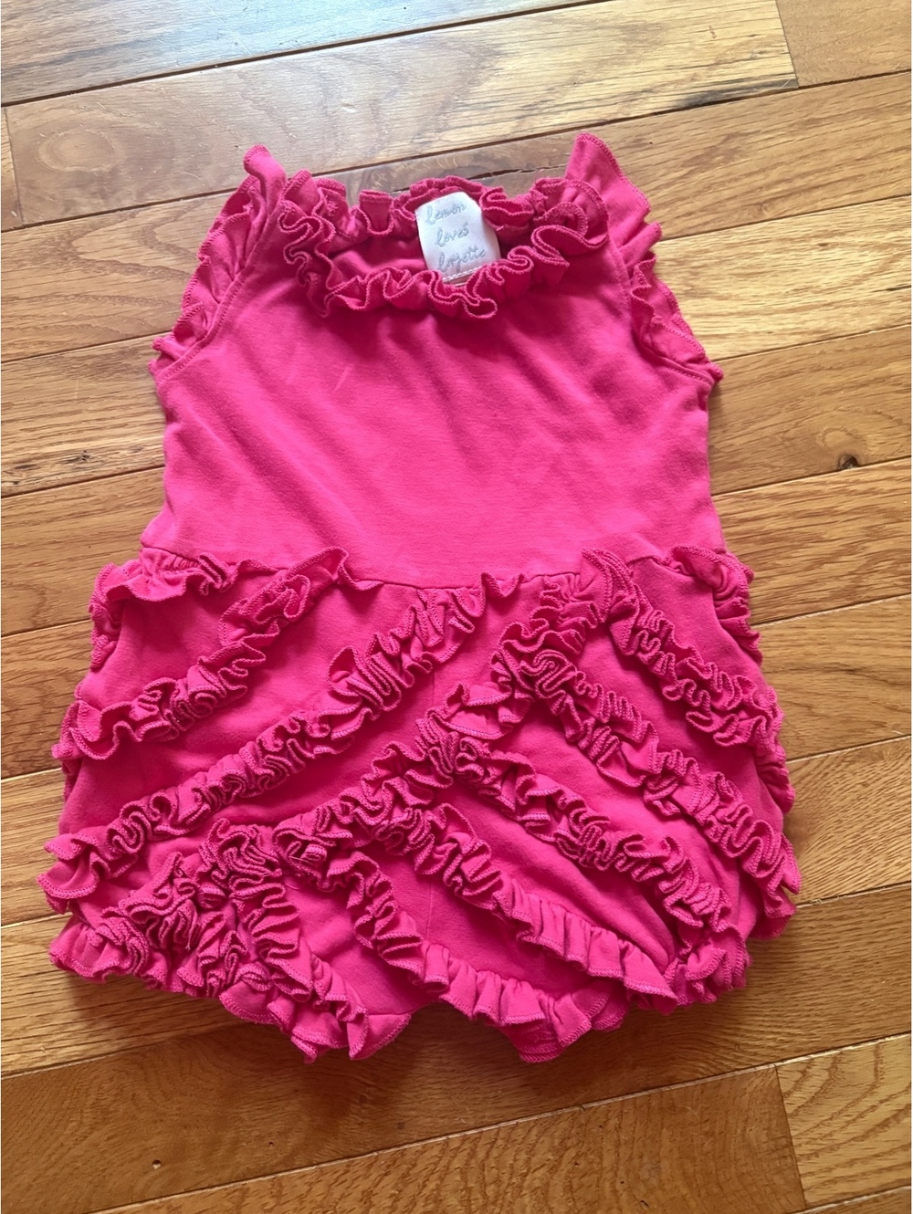 Lemon Loves Layette baby girl bubble 6-12m